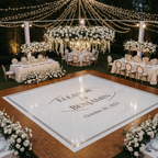 Custom Wedding Dance Floor Wrap — UV-Printed, DIY Kit Ships Free in USA