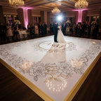 Custom Wedding Dance Floor Wrap — UV-Printed, DIY Kit Ships Free in USA