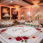 Custom Wedding Dance Floor Wrap — UV-Printed, DIY Kit Ships Free in USA