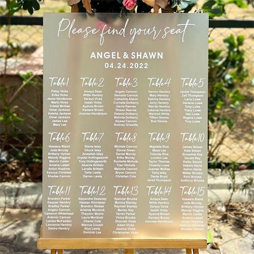 Seating Charts